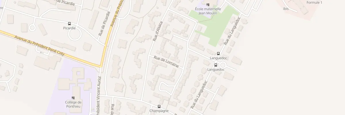 Plan du 7 Rue de Lorraine à Abbeville