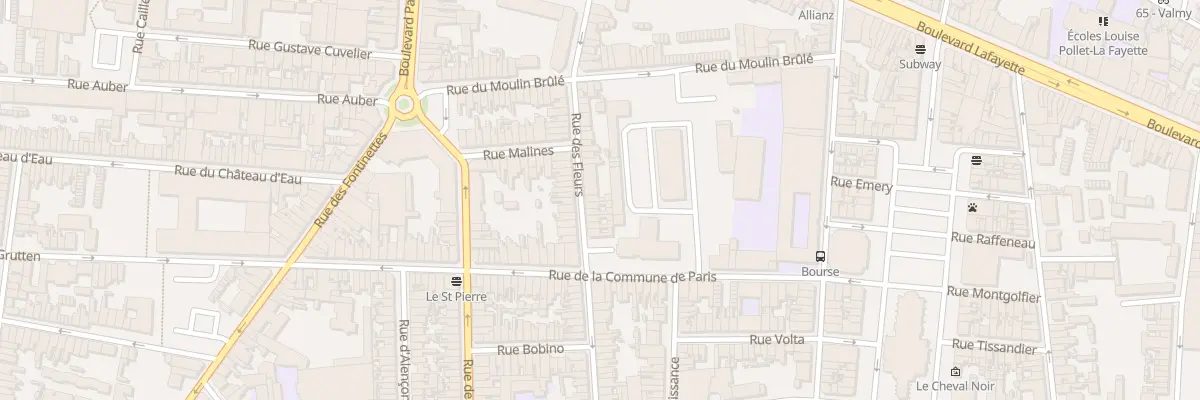 Plan du 59B Rue des Fleurs à Calais