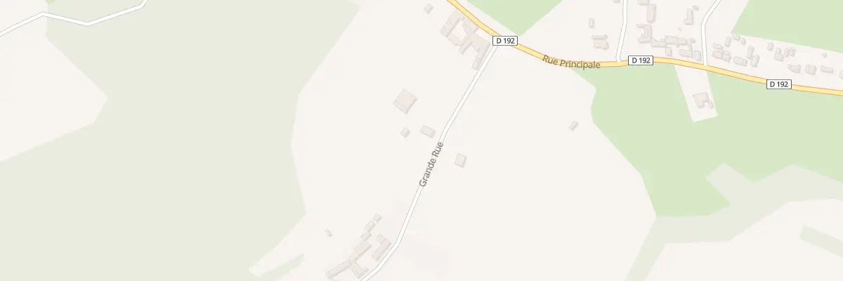 Plan du 3 Grand’Rue à Dominois