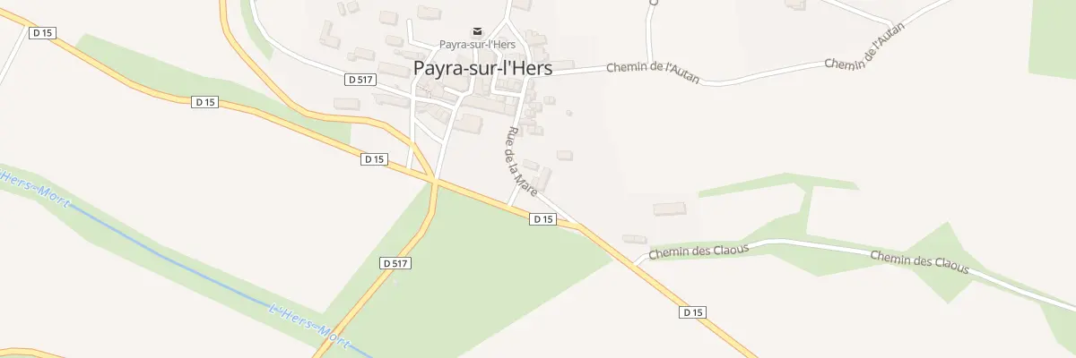 Plan du 21 Le Village à Payra-sur-l’Hers