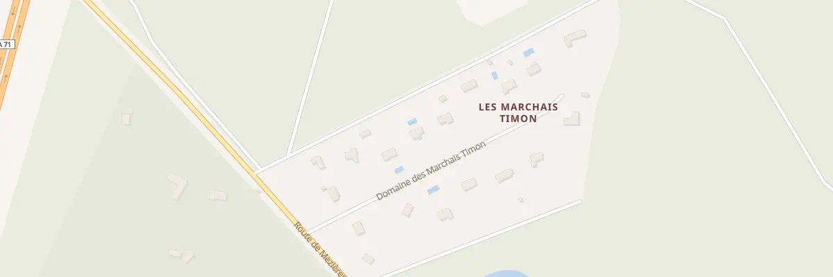 Plan du 14 Les Marchais Timon à Ardon