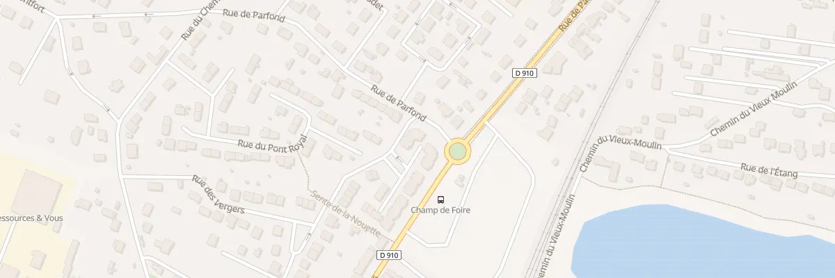 Plan du 3 Sq des Perrayades au Perray-en-Yvelines