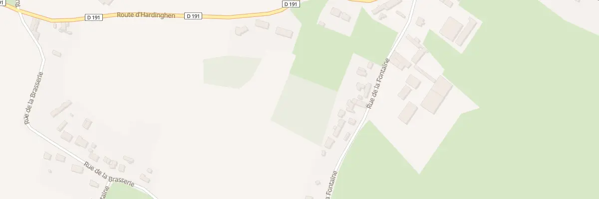 Plan du 224 Rte de la Fontaine à Hermelinghen