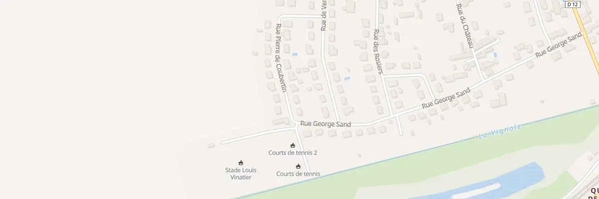 Plan du 13 Rue Pierre de Coubertin à Neuvy-Pailloux