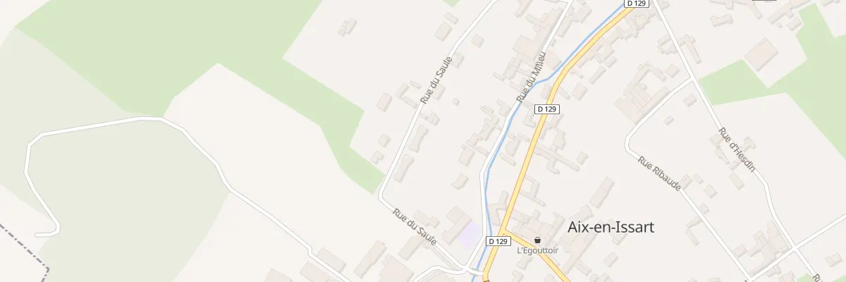 Plan du 12B Rue du Saule à Aix-en-Issart