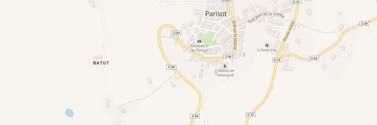 Plan du 55 Rue de la Mairie à Parisot