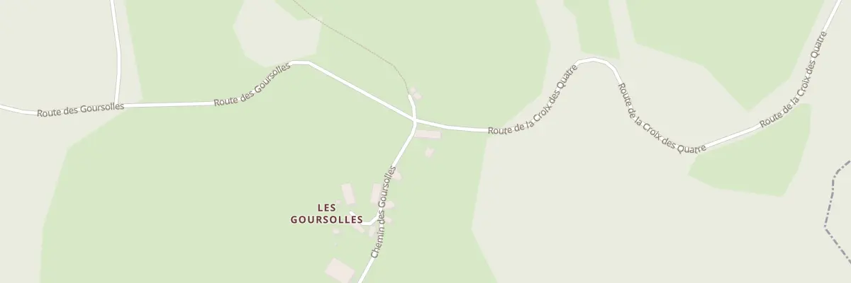 Plan du 5109 Les Goursoles à Lacelle