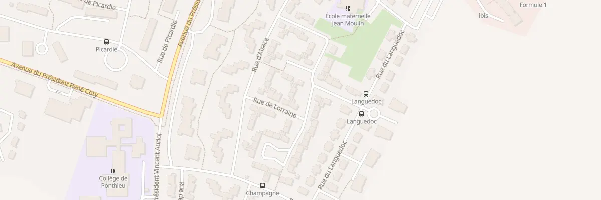 Plan du 11 Rue de Lorraine à Abbeville