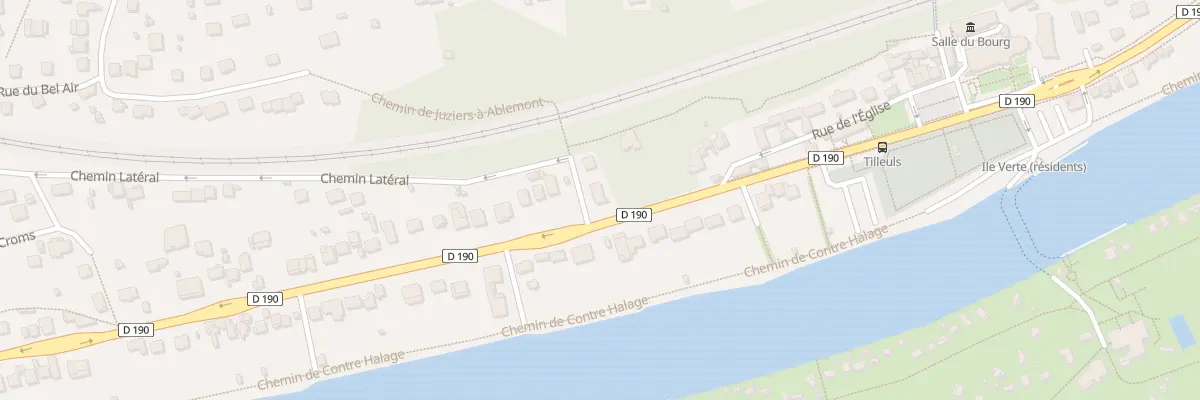 Plan du 4 Che Latéral à Juziers