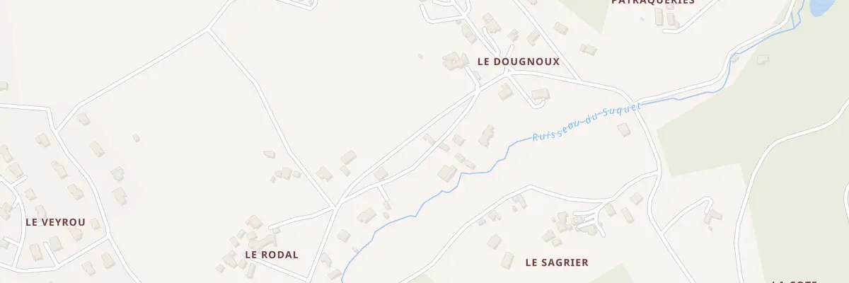 Plan du 5241 Le Dougnoux à Altillac