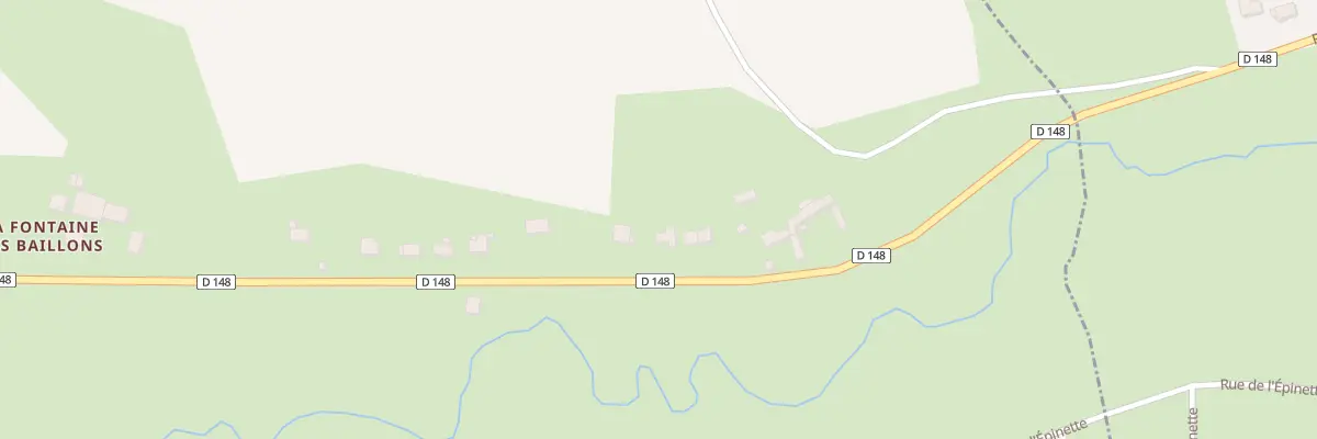 Plan du 39 Rue La Fontaine des Baillons à Enquin-sur-Baillons