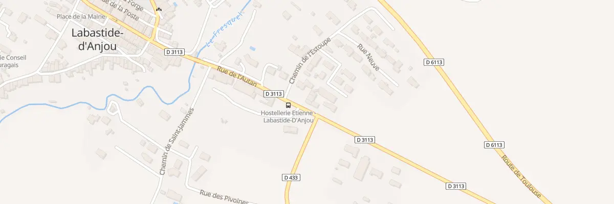 Plan du 3B Rue de l’Autan à Labastide-d’Anjou