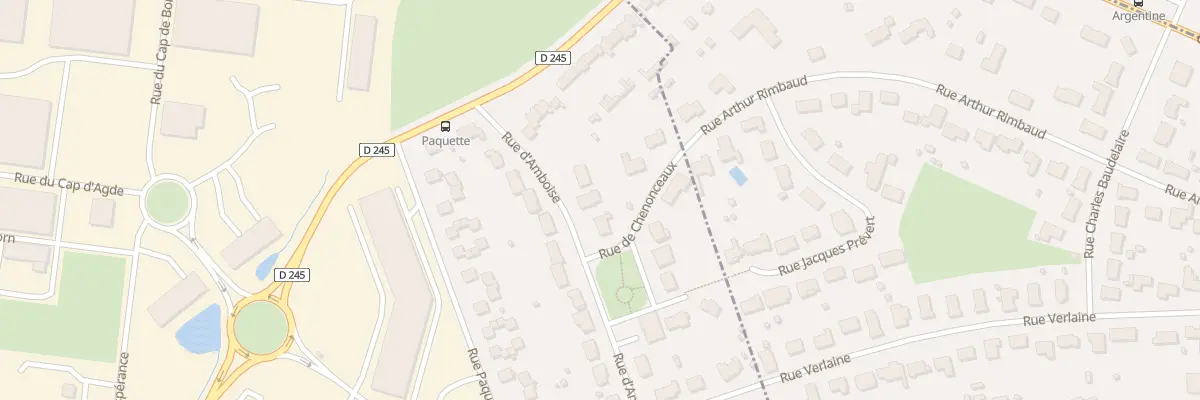 Plan du 4 Rue d’Amboise à Coquelles