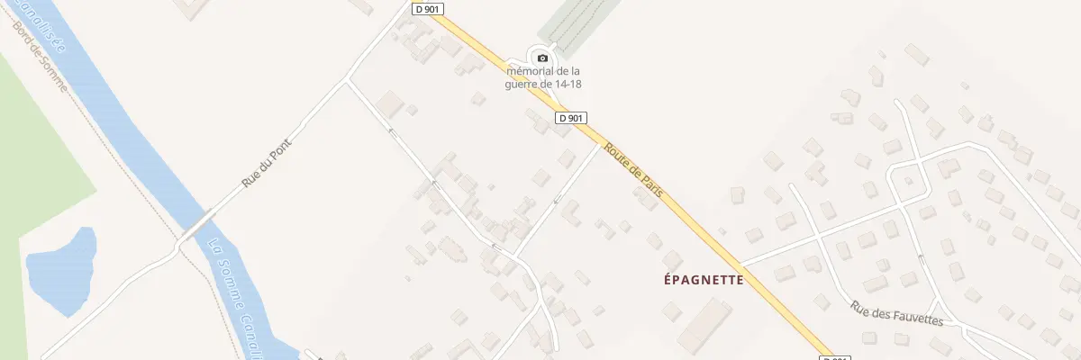 Plan du 9000 Rue de l’Abreuvoir à Épagne-Épagnette