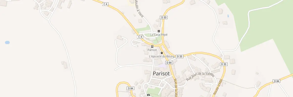 Plan du 2 Rue du Savoir à Parisot