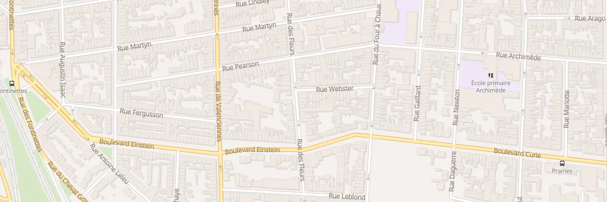 Plan du 173 Rue des Fleurs à Calais