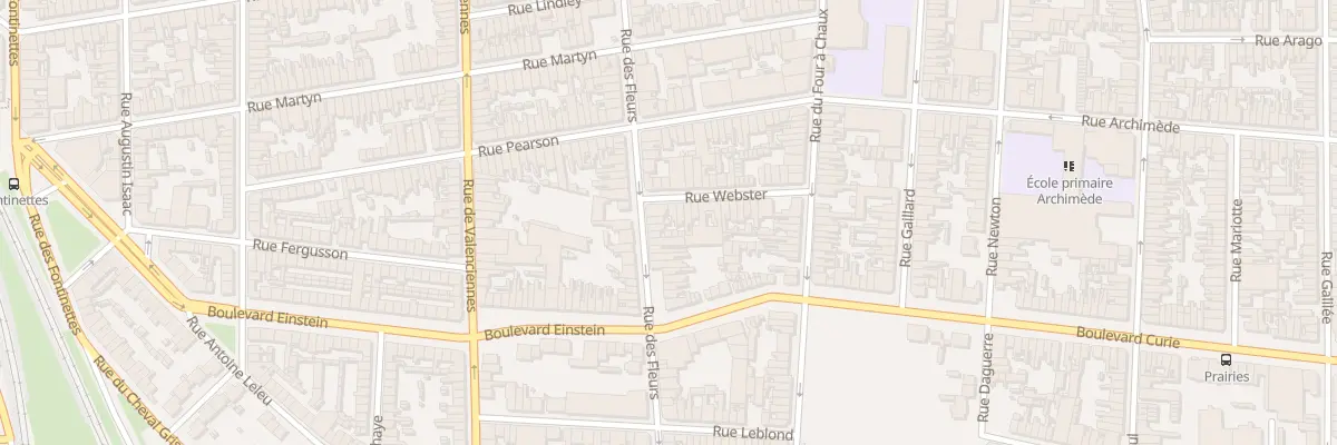 Plan du 171 Rue des Fleurs à Calais
