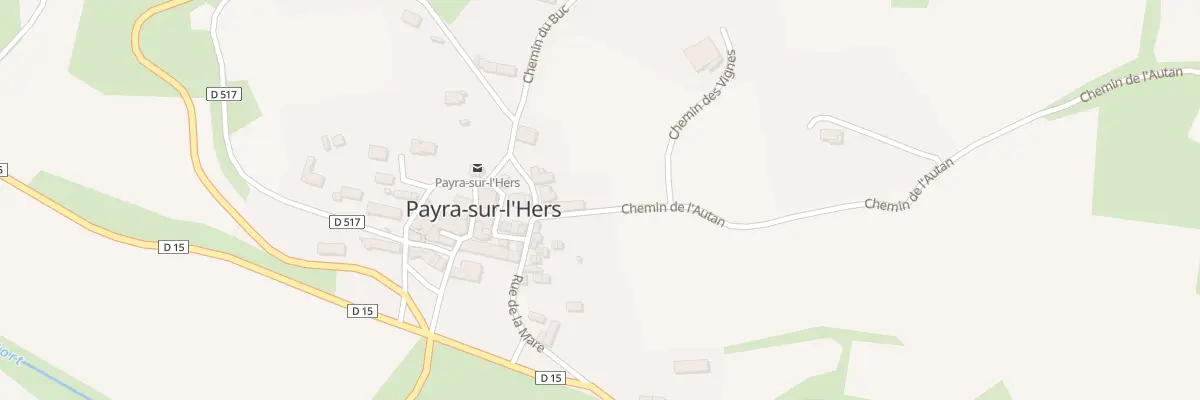 Plan du 81 Le Village à Payra-sur-l’Hers