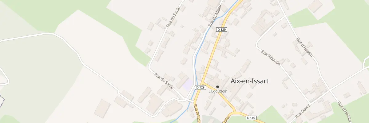 Plan du 20 Rue du Milieu à Aix-en-Issart