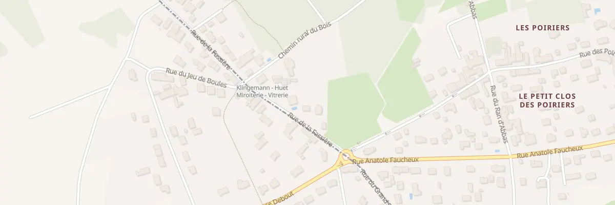 Plan du 94 Rue de la Fassière à Saran