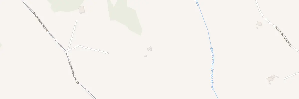 Plan du 1688 Rte du Causse à Vieux
