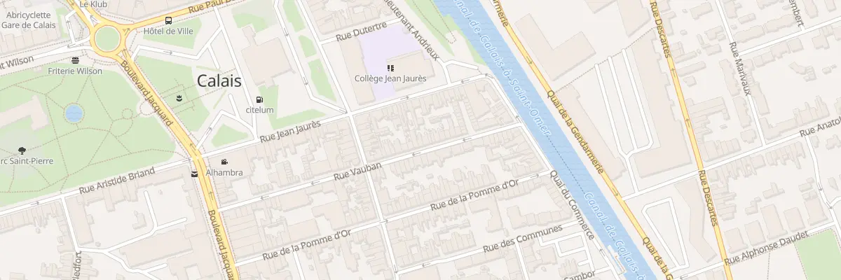 Plan du 51 Rue Vauban à Calais
