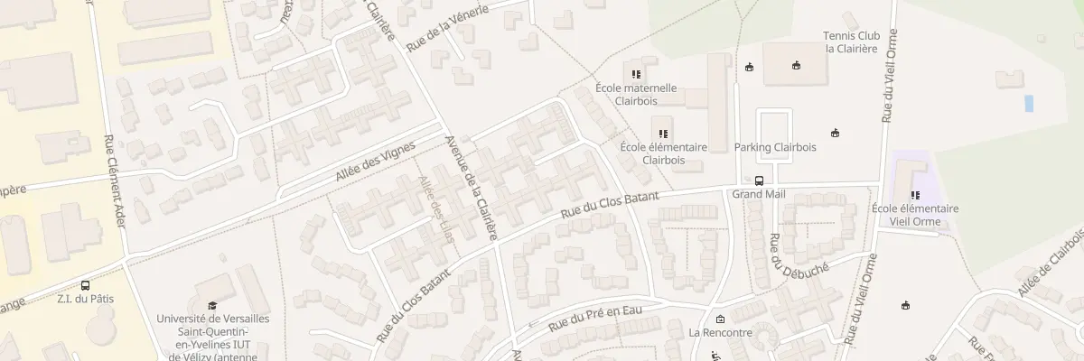 Plan du 7 Rue des Sentiers à Rambouillet