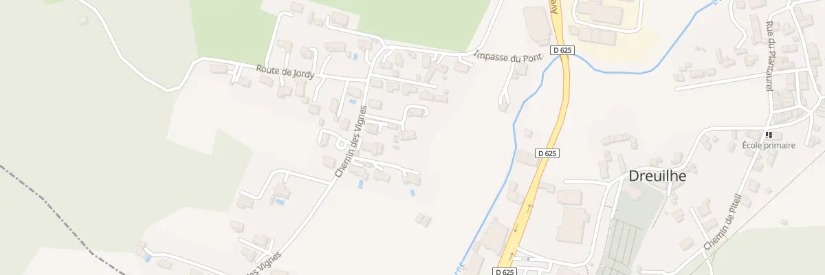 Plan du 3 Imp du Saint Barthelemy à Dreuilhe