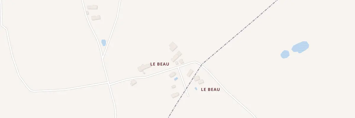 Plan du 5335 Le Beau à Neuvy-Saint-Sépulchre