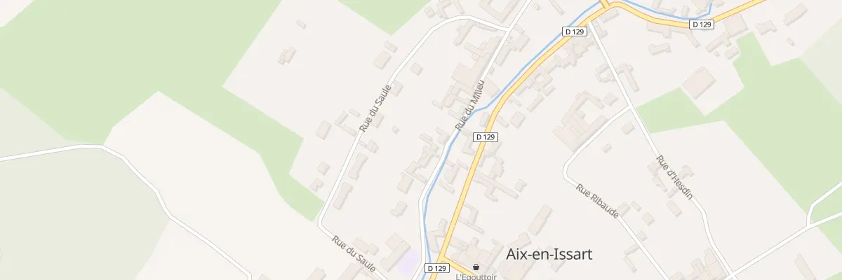 Plan du 10 Rue du Milieu à Aix-en-Issart