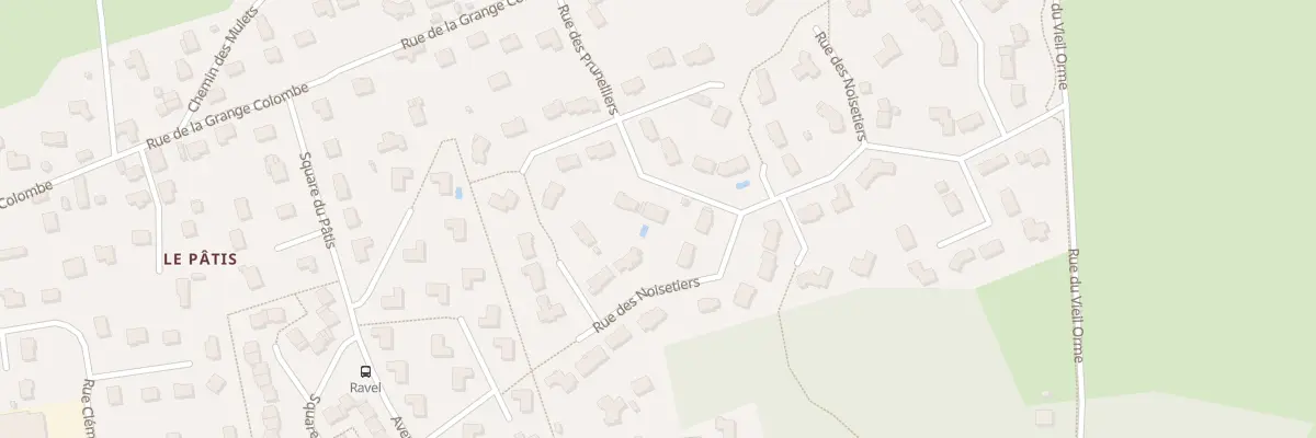 Plan du 22 Rue des Prunelliers à Rambouillet