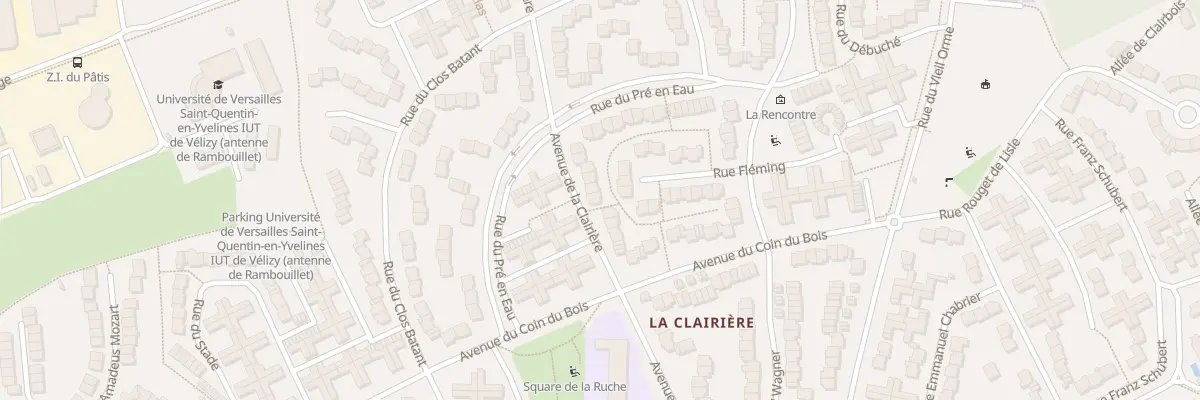 Plan du 79 Av de la Clairière à Rambouillet
