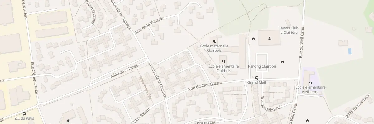 Plan du 2 Rue des Sentiers à Rambouillet