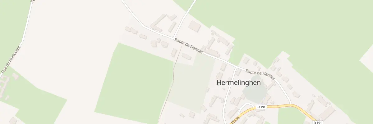 Plan du 265 Rte de Fiennes à Hermelinghen