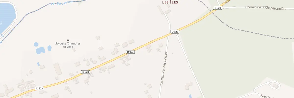 Plan du 636 Rue Napoléon III à La Ferté-Beauharnais