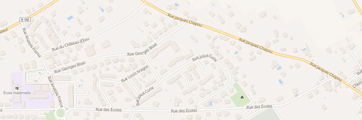 Plan du 21 Rue Joliot Curie à Biars-sur-Cère