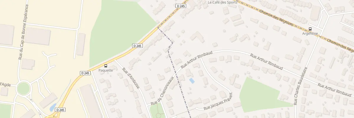 Plan du 332 Rue Rimbaud à Coulogne