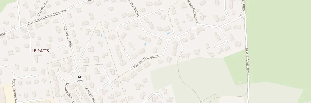 Plan du 30 Rue des Noisetiers à Rambouillet