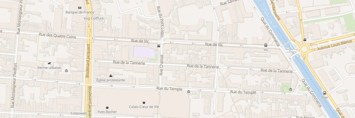 Plan du 19 Rue de la Tannerie à Calais