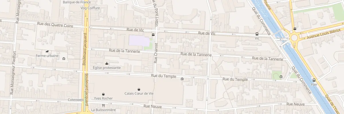 Plan du 42 Rue de la Tannerie à Calais