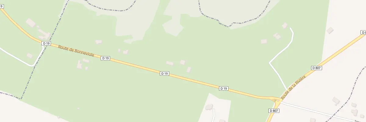 Plan du 290 Rte de Bonneviole à Saint-Jean-Lespinasse