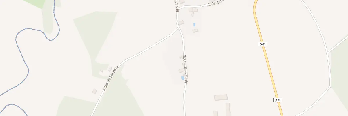 Plan du 5180 Les Patureaux à Mers-sur-Indre
