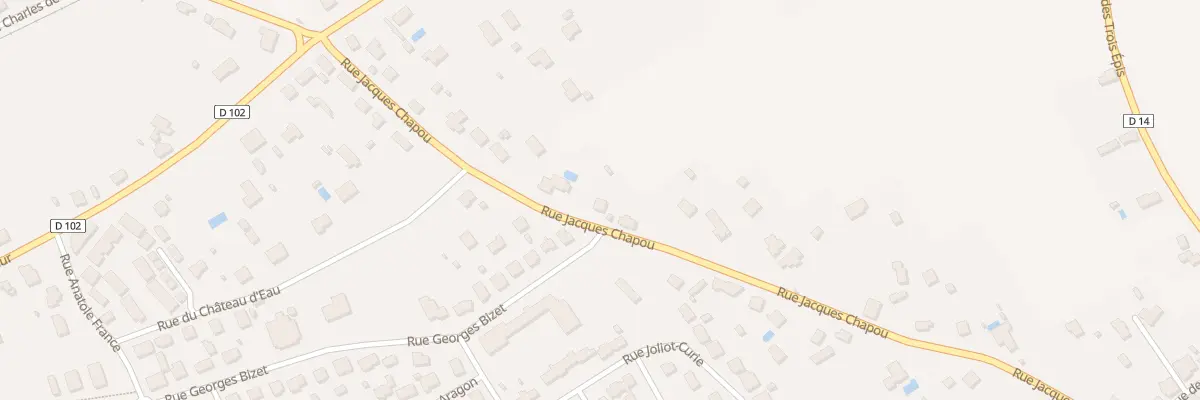 Plan du 15 Rue Jacques Chapou à Biars-sur-Cère