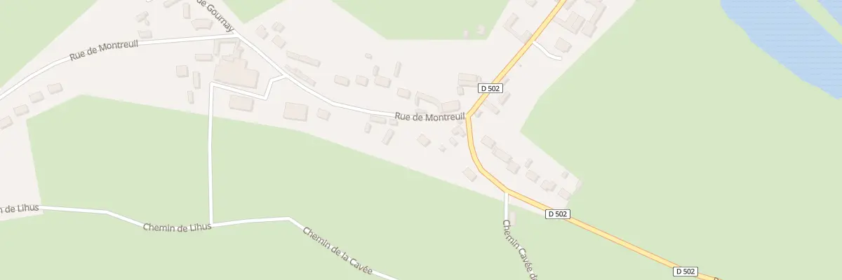 Plan du 1 Imp de la Neau à Blacourt