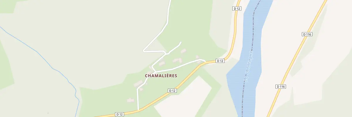 Plan du 25 Che de Chamaliere à Chenailler-Mascheix
