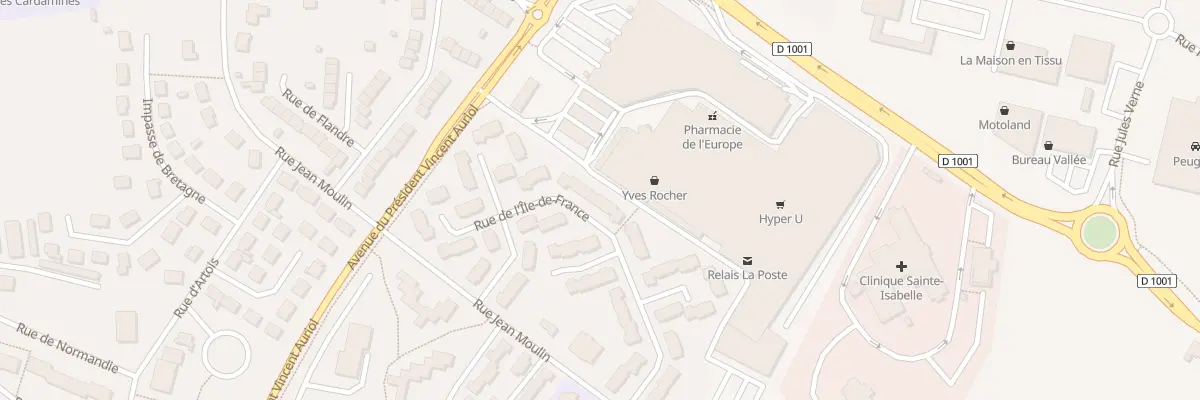 Plan du 61 Rue d’Ile de France à Abbeville