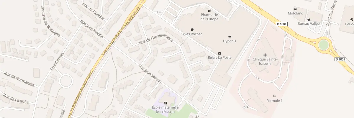 Plan du 36 Rue d’Ile de France à Abbeville