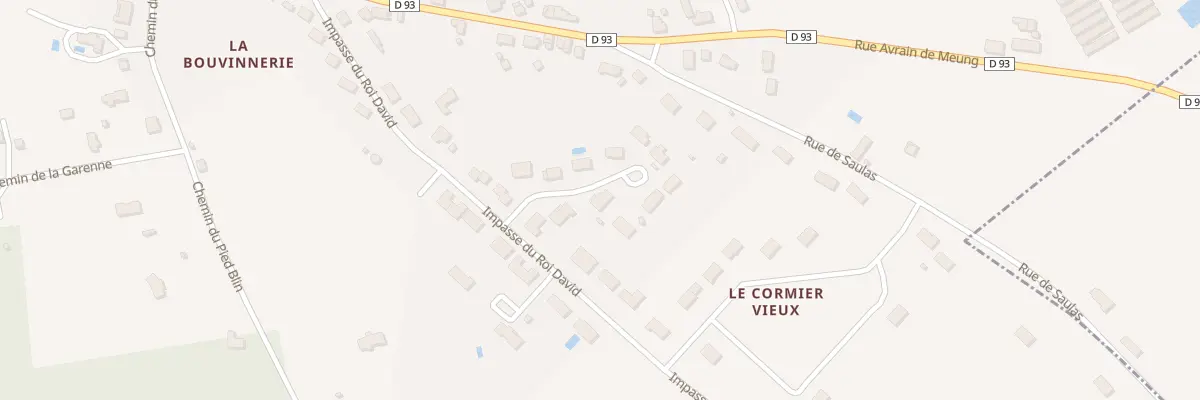 Plan du 76 Le Cormier Vieux à La Ferté-Beauharnais