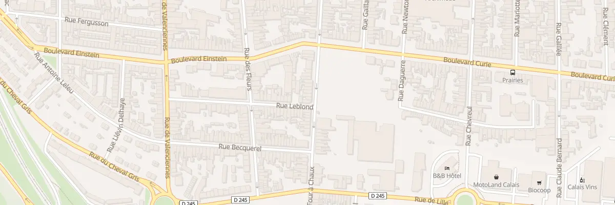 Plan du 198 Rue du Four à Chaux à Calais