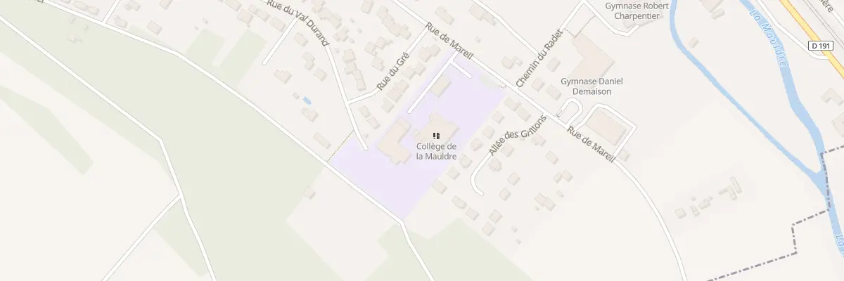 Plan du 54 Rue de Mareil à Maule